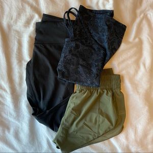 Lululemon Bundle! Shirts, Tank, and Capris